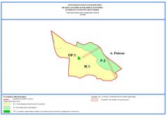 Карта градостроительного зонирования д.Радоли