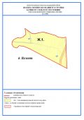 Карта градостроительного зонирования д.Велеши
