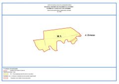 Карта градостроительного зонирования д.Кочино