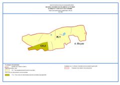 Карта градостроительного зонирования д.Несуж