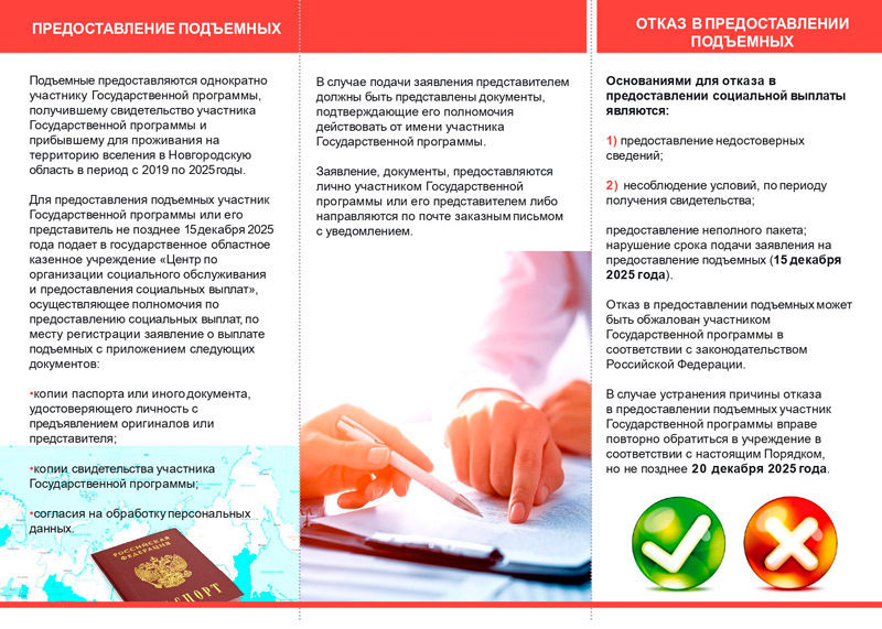 Информационные материалы об участии в Программе по оказанию содействия добровольному переселению в Российскую Федерацию соотечественников, проживающих за рубежом, на 2019-2025 годы