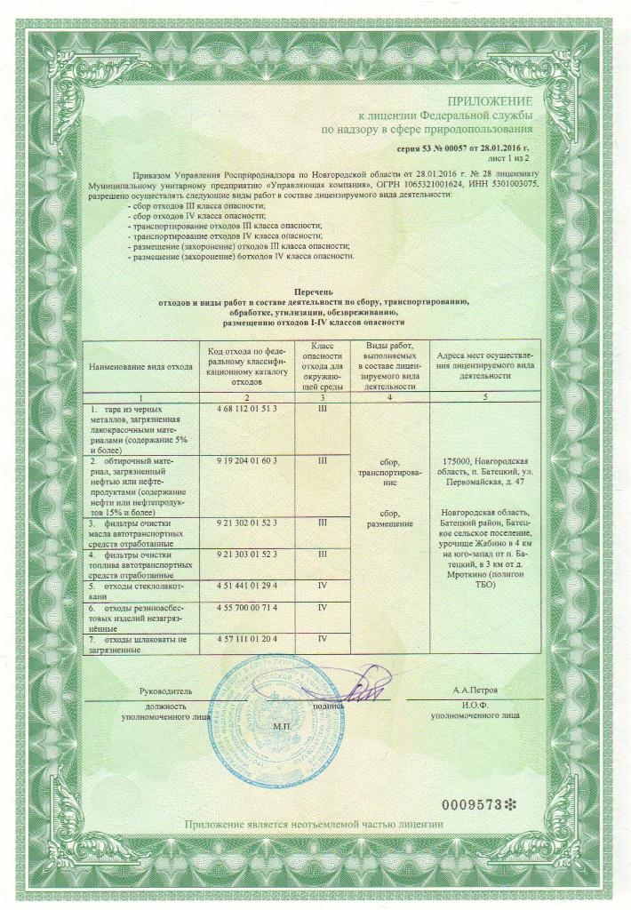 Лицензия