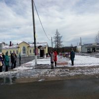 Торжественное открытие общественной территории благоустроенной в рамках муниципальной программы «Формирование современной городской среды на территории Батецкого сельского поселения на 2018-2022 годы»