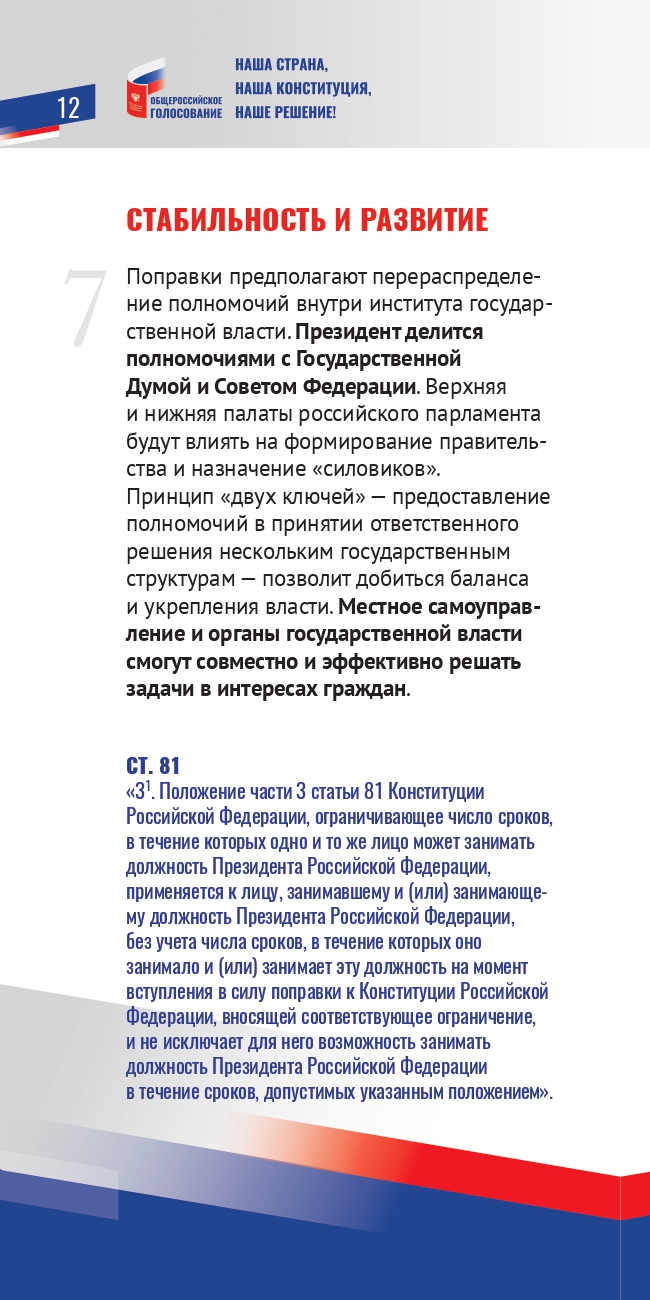 Поправки к Конституции. Почему это так важно