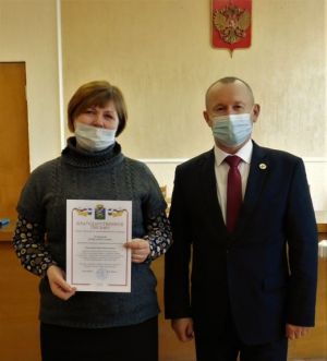 Состоялось награждение членов участковых избирательных комиссий Батецкого района