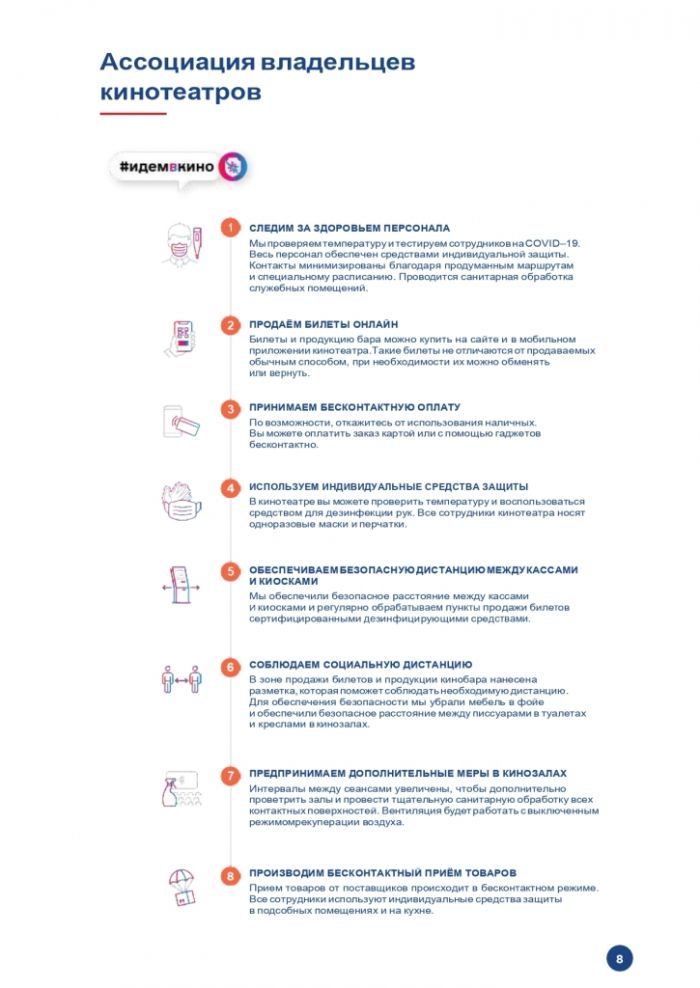 Лучшие практики по организации мер, направленных на недопущение распространение коронавирусной инфекции